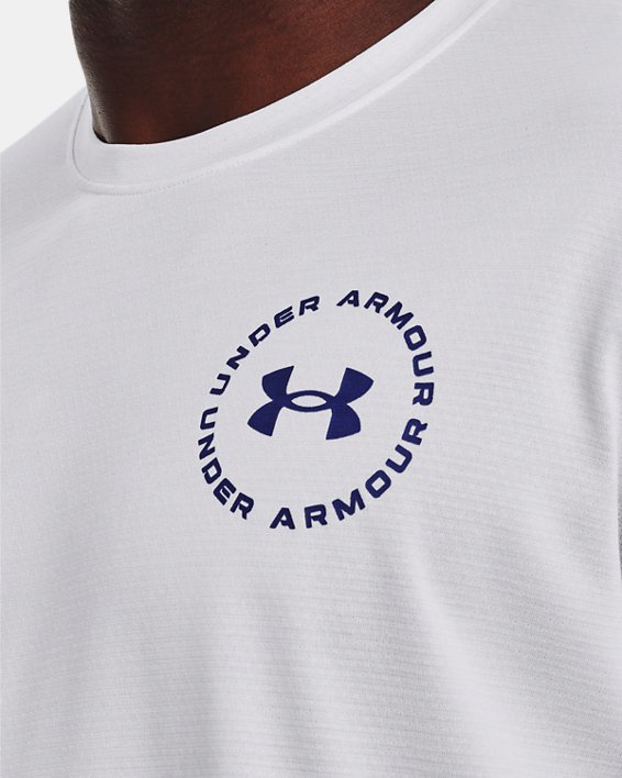 UA Training Vent Graphic SS in White image number 3